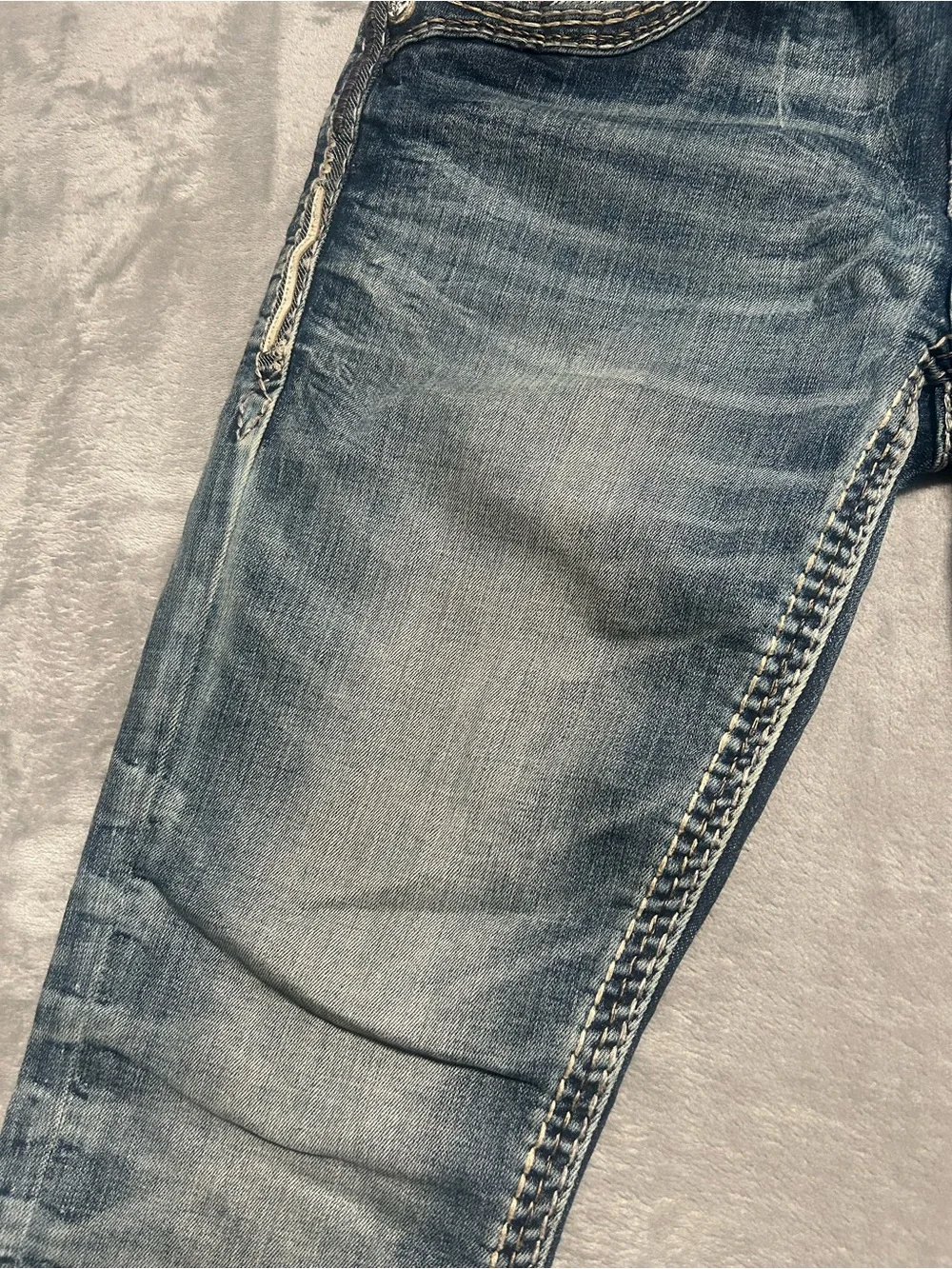 Rock Revival Slim Taper Jeans Men’s 31 Heavy Stitch